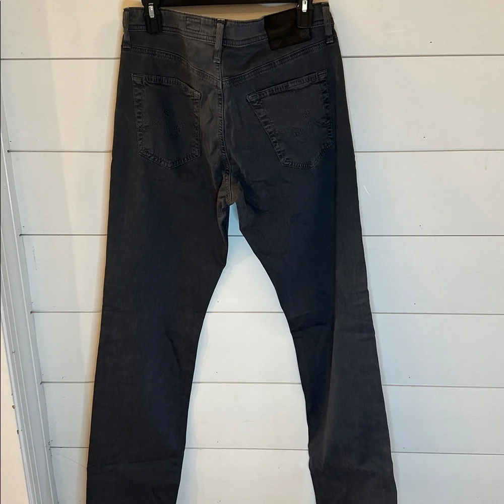 Ag Adriano Goldschmied Men's The Graduate Gray Pants size‎ 32x34 EUC